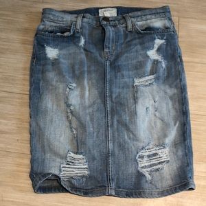 Current Elliot jean skirt